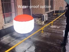 पोर्टेबल रेस्क्यू बैलून लाइट टॉवर ग्लेयर-फ्री एलईडी 360 डिग्री