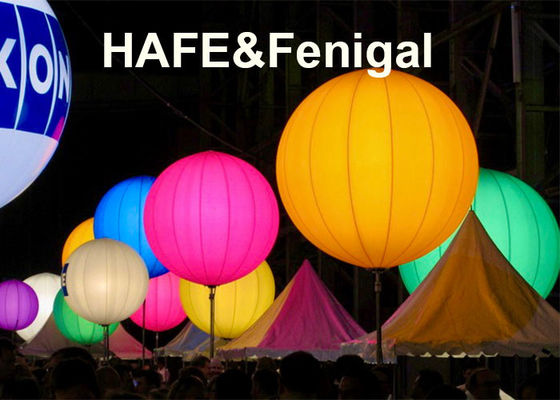 400W Inflatable LED Color RGBW Sphere Event Lighting Balloon Customized For Sale