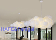 1m 2m 3m Inflatable Lighting Decoration Cottonleather Silk AC230V