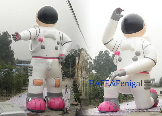 Outdoor Custom Cartoon Astronaut PVC Inflatable Advertising Balloon Decoration