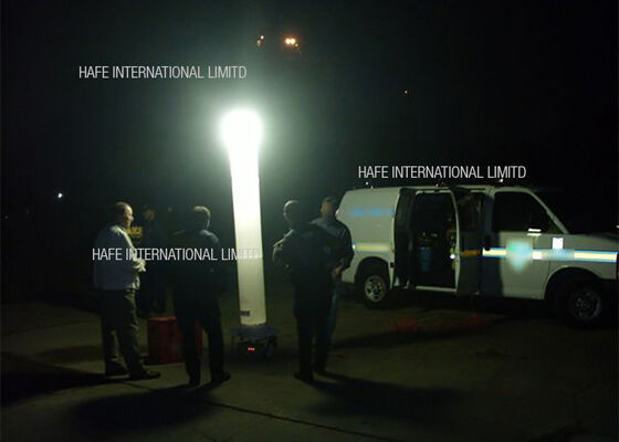 Inflatable Emergency Light Tower Column Industry Night Work  For Construction Equipment