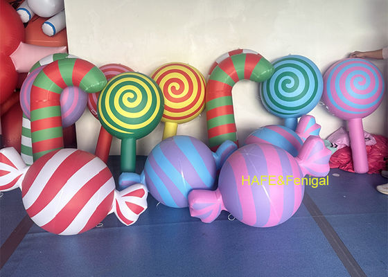 Customized Decor PVC Colorful Candy Balloons For Christmas, Parties