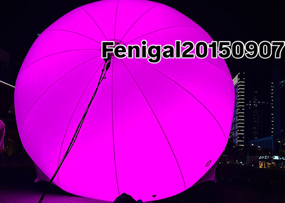 Dia.5m Sphere RGBW LED 4800w Balloon Light For Cinematographers And Gaffers