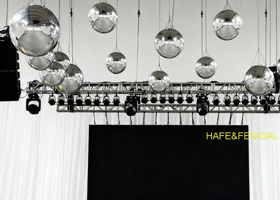 1m, 2m, 2.5m Deluxe Reflective Premium Silver PVC Inflatable Mirror Balloons