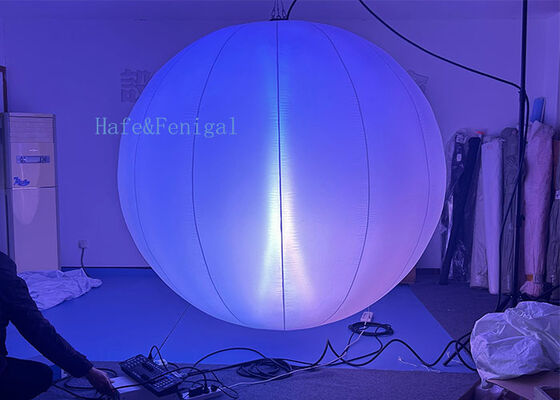Premium RGBW Inflatable Event Light Balloon with Multiple Color Modes and Soft Glow Design