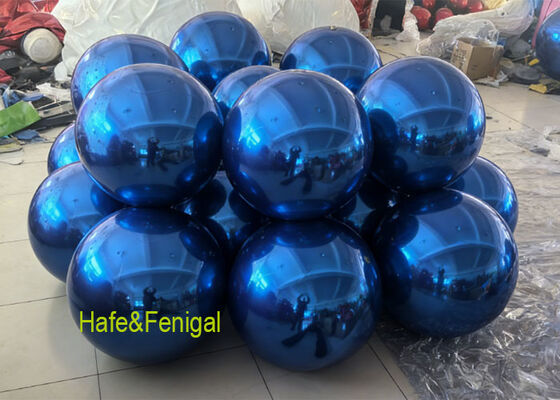 Blue Inflatable Mirror Ball – 3m for Music Festivals & Brand Activations