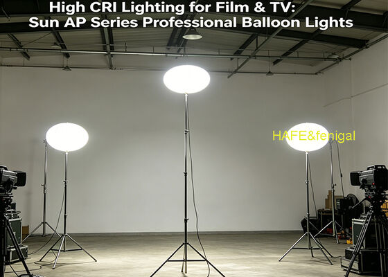 High CRI Balloon Light with Adjustable Color Temperature and Flicker-Free Performance for Professional Film Lighting