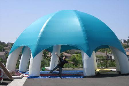 Spacious Waterproof Inflatable Air Tent with Rapid Deployment for Outdoor Events and Camping