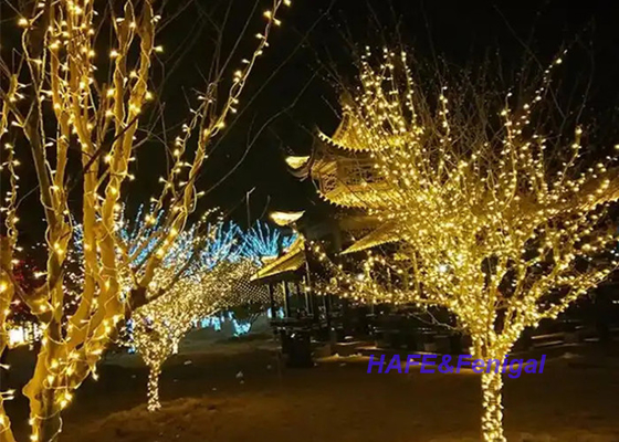 Garland Christmas Ramadan Led Fairy Lights String Outdoor Waterproof Holiday Decoration