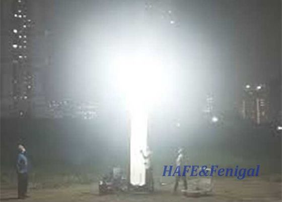 निर्माण और आयोजनों के लिए 5 मिनट के भीतर त्वरित सेटअप के साथ उच्च आउटपुट पवन प्रतिरोधी inflatable लाइट टॉवर