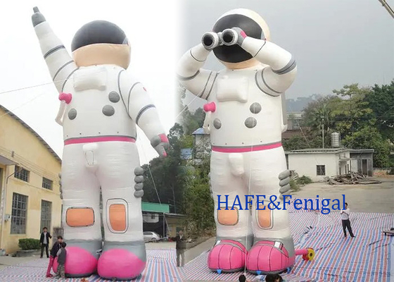 Outdoor Custom Cartoon Astronaut PVC Inflatable Advertising Balloon Decoration