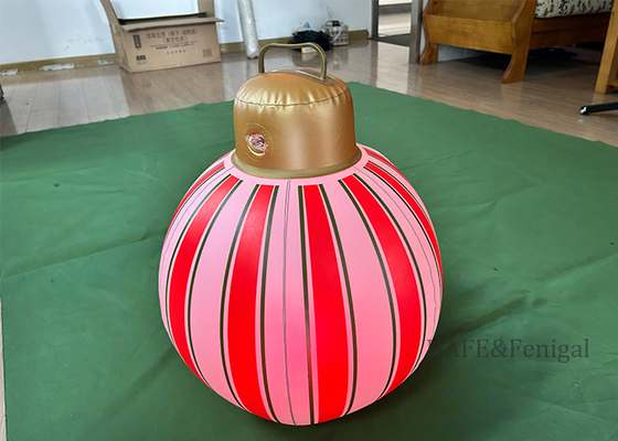क्रिसमस inflatable पीवीसी गुब्बारा प्रकाश सजावट घर आउटडोर क्रिसमस पेड़ सजावट