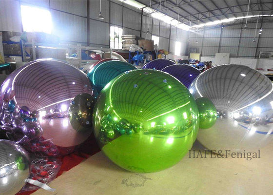 Inflatable Mirror Balloons For Festive Events PVC Colors Chic And Customizable