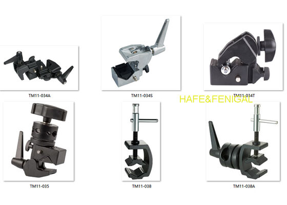 Universal,Multi-Functional,Square-Head Rotating Clamps For Photography Or Film Studio