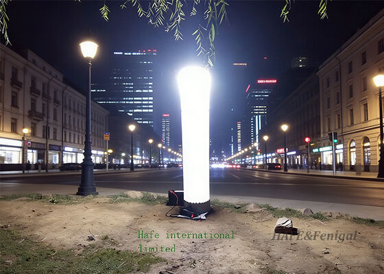 400W Inflatable Light Tower with Rapid Deployment and Wind Resistance for Outdoor Events and Construction