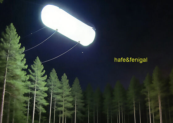 प्रोफेशनल 1.8KW बाई-कलर LED फिल्म बलून लाइट DMX या CRMX कंट्रोल के साथ